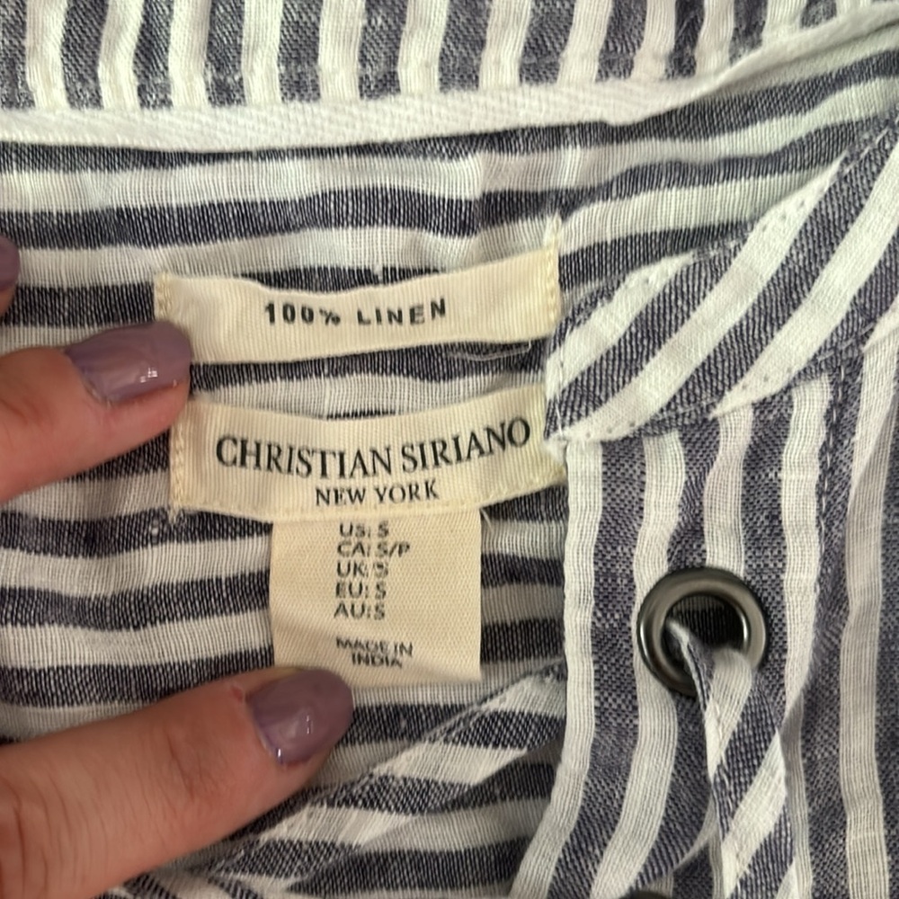 Linen tank - Picture 3 of 4